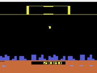 une photo d'Ã©cran de Defender sur Atari 2600